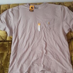 Carhartt Men's Tan Pocket Tee